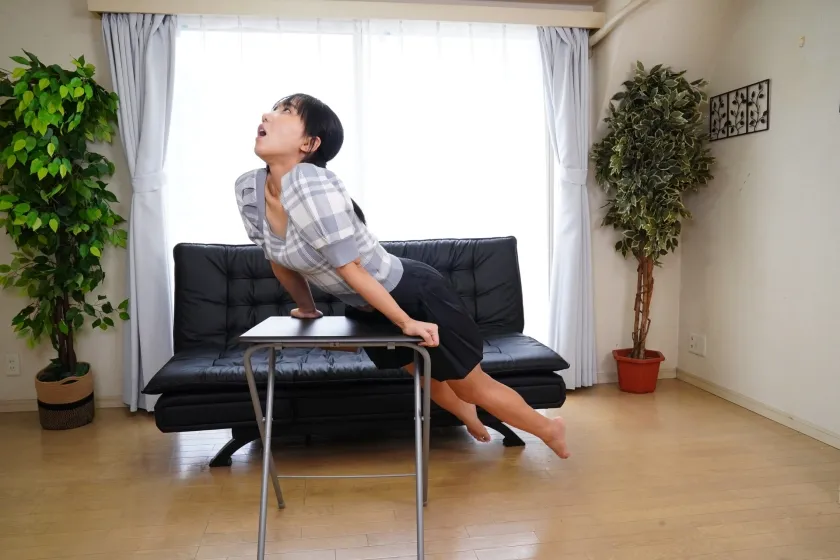 イク時はいつも足ピン 美咲音