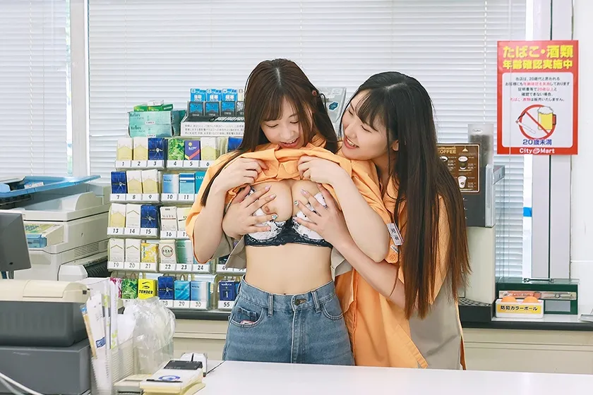 【連続スケベ小説】コンビニで働く巨乳母娘3～100cm越えデカパイで誘惑してくるどすけべ長女・ひとみさん