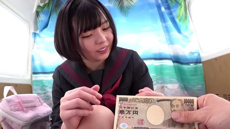 【市井結夏】【JK】街行く女子○校生が おま○こ丸出し拘束されたまま何度もイカされ絶頂潮吹き！ 人生初の快感に火照りが止まらない素人娘はデカチンを見せつけられると連続生中出しも拒めない！～なお編～