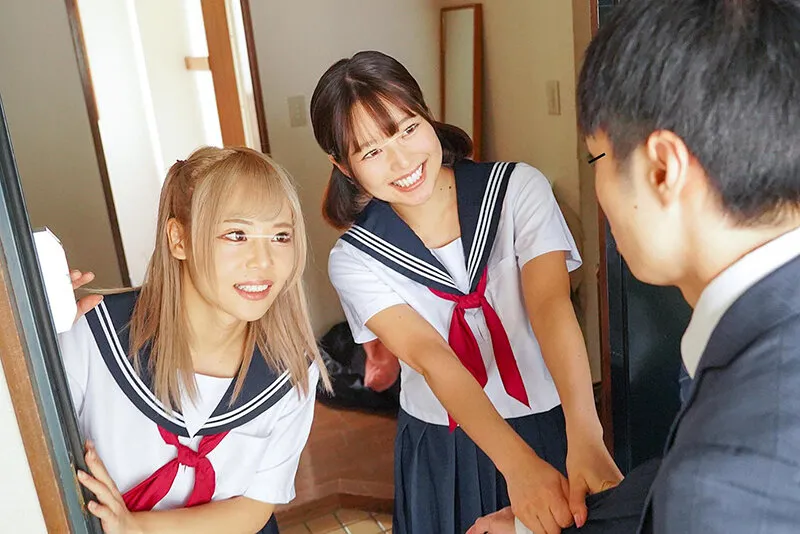 【宮沢ちはる 来栖みく】【JK】この生徒たちは天使？悪魔？ 教師のボクが大人としてダメダメなことを見透かしているメスガキ2名に完膚無きまでに分からされてヌキまくられました…！