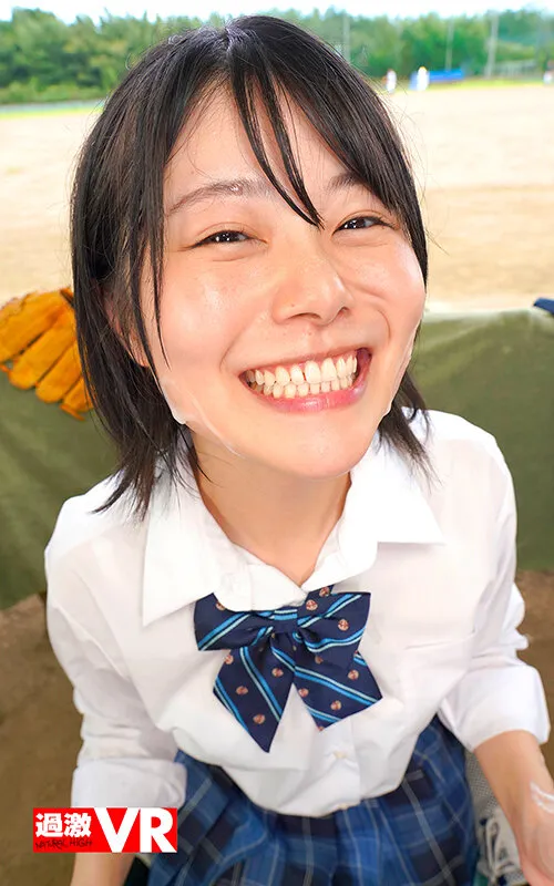 【JK】【VR】いつも笑顔の新人マネージャーはおしゃぶり天使！お局マネージャーに怒られた僕をベンチでこっそりフェラ/連続射精/汗だくSEXで励ましてくれる青春部活体験VR 如月ゆの