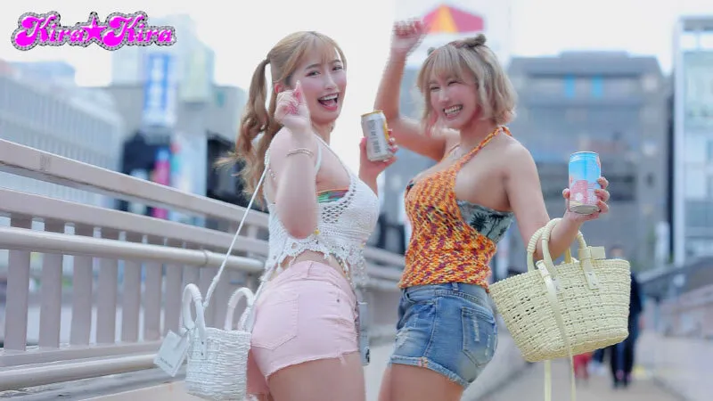 【美園和花＆美波もも】パパ活アプリで見つけたベロ酔いW爆乳ヤリマンギャルとパコろうぜ！！ 理性ぶっ飛び状態で時間＆発射無制限SPECIAL！！