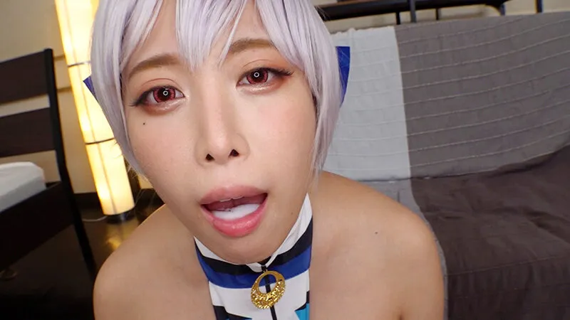 【中丸未来】人気急上昇！予約困難な色白Eカップの個撮レイヤーみくるちゃん。すけべポーズでグチョ濡れオマ○コにおじさんチ○ポずっぽしでナマ中出し撮影会開催！