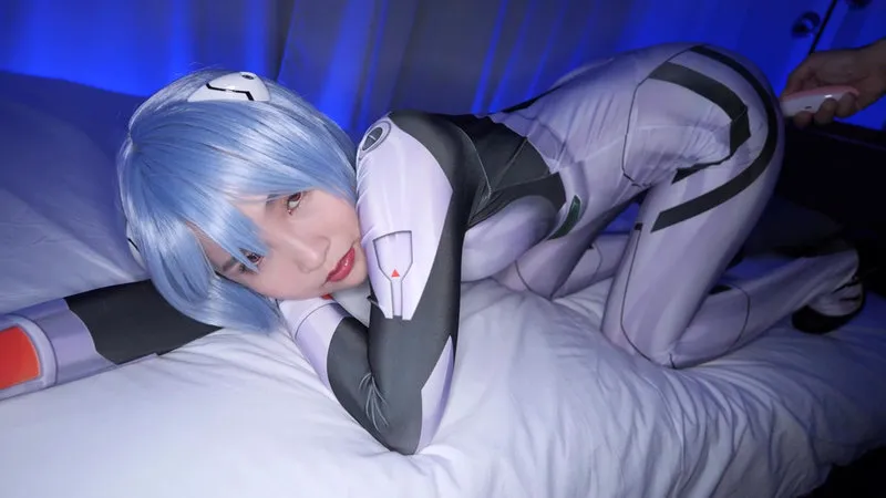 【綾波レイ】【4K】4K Revolution コスかわいいが…止まらない。 枢木あおい Vol.4