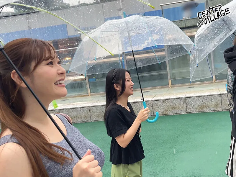 【葵百合香 鈴木さとみ】ゲーセンデートからの濃厚生ハメ！！ 欲求不満な美人妻と乱交SEXしました