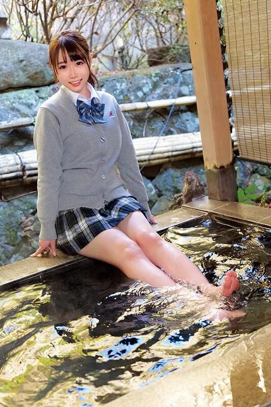 【市川愛茉】【JK中出し】大人未満 純粋な少女の口、顔、アソコに射精し続ける温泉旅行～性に目覚める制服美少女～