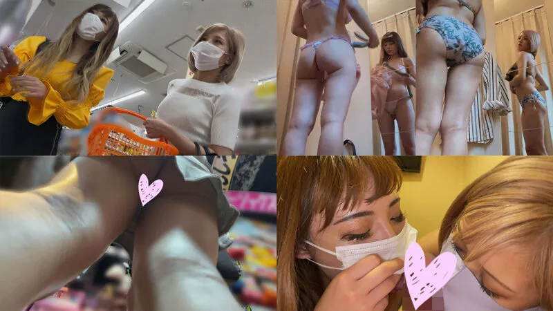 【来栖みく 氷堂りりあ 堀内美香 横宮七海】色狂い盗撮魔Wの二人同時パパ活記録＃5・6