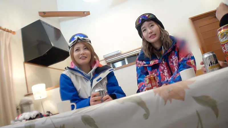 【大槻ひびき 推川ゆうり 波多野結衣 百永さりな】ゲレンデで見つけた美女をナンパして酔わせて脱がせてハメちゃいましたw 2