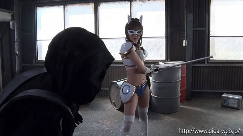 ふたなりヒロイン サイバー戦隊ジャスティオン・ホワイトバニー 結城のの