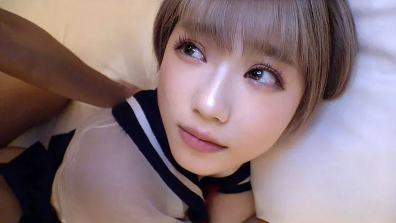 【JK】貧乳小柄ギャル生ハメ2SEX 制服とメイドコスプレで敏感なワレメが大洪水イチャラブセックス るるちゃ。