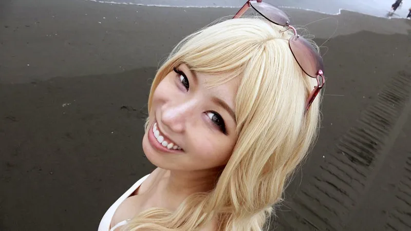 【結菜さき】海でナンパしたギャルはビッチビッチに活きがいい潮吹き大漁ビッチ！！ルミ