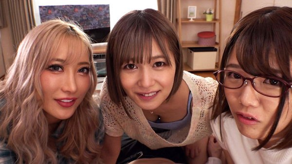 【AIKA＆紺野ひかる＆佐知子】脳内パニックになるほど全身骨の髄まで舐められ絞り取るヤリマン痴女3姉妹