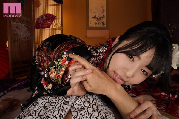 【VR】時は江戸時代、鬼退治の束の間。最高級花魁に全身舐めしゃぶりご奉仕される癒しの遊郭VR つぼみ