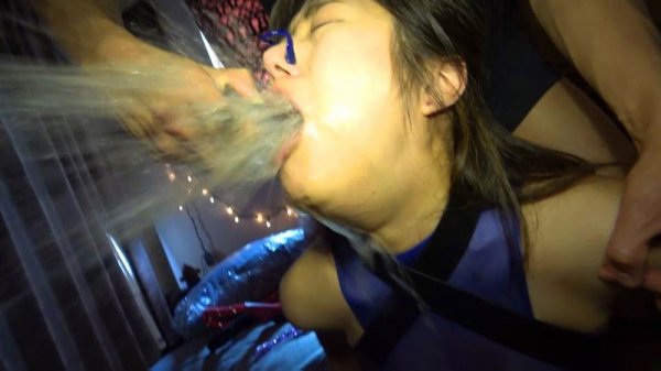 【志木あかね】喉奥鬼調教 女体液逆噴射編 河越真琴