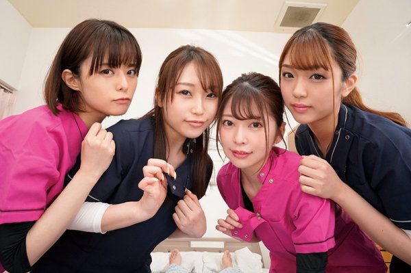 【月乃ルナ 他】【VR】最悪ナースたちの射精管理病棟