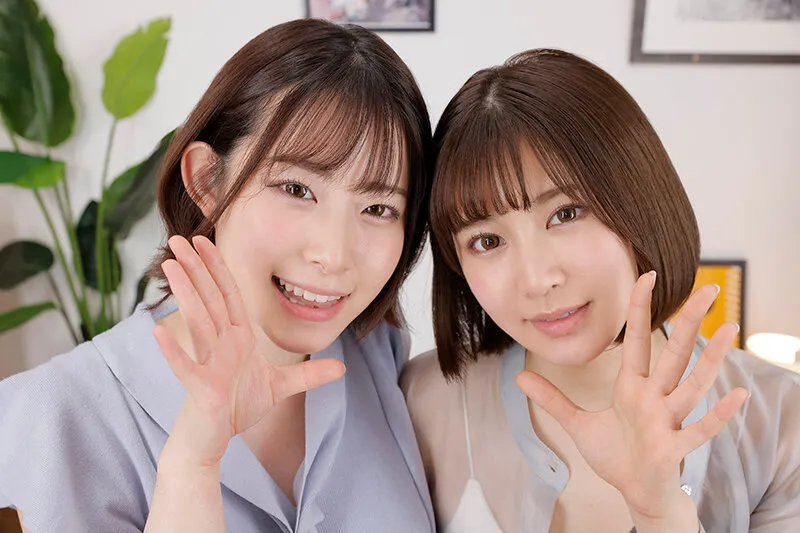 【川北メイサ＆沙月恵奈】【VR】彼氏シェアリング～彼女の親友も僕の彼女。舐め好きなW彼女は僕のチンチンを離さない～メイサ・恵奈