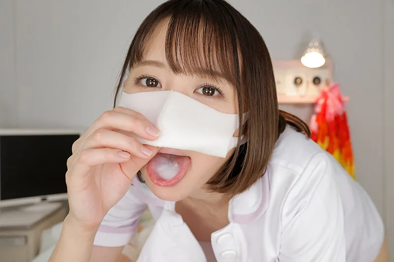 【日向ゆら】【VR】マスク美女の看護師に退院するまで見つめられ、射精させられる入院生活。