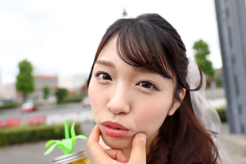 【VR】顔面特化アングルVR ～キスの相性が抜群な彼女・ひまりとお泊まりデート～ 木下ひまり