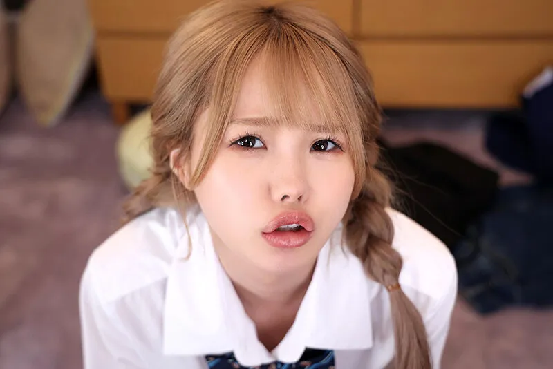 【JK】【VR】夕日を背に軽蔑の眼差しで文句を言いながら嫌々エッチをしてくれる金髪ギャルの幼馴染 松本いちか