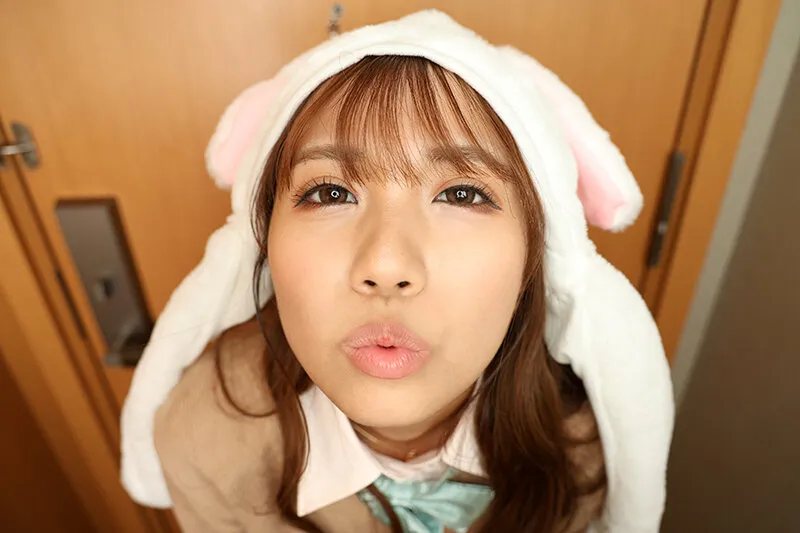 【JK】【VR】顔面特化アングルVR ～精子大好き！ちんしゃぶJ系 令和ギャル～ 和久井美兎