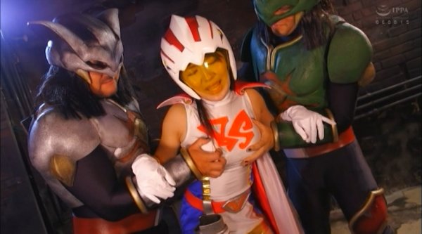 【水谷あおい】ヒロイン陥落Vol.111 科学鳥人隊バードスワン【ヒロピン】