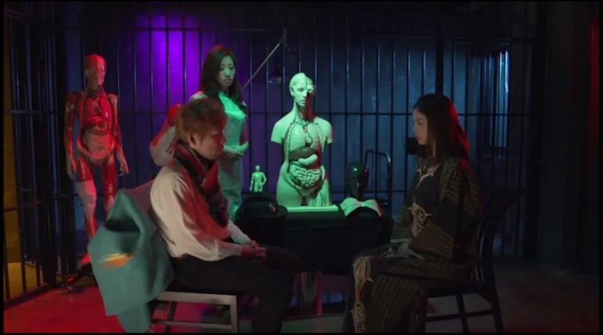 【卯水咲流 東凛 酒井あずさ】変態芸術 吸いつく結合