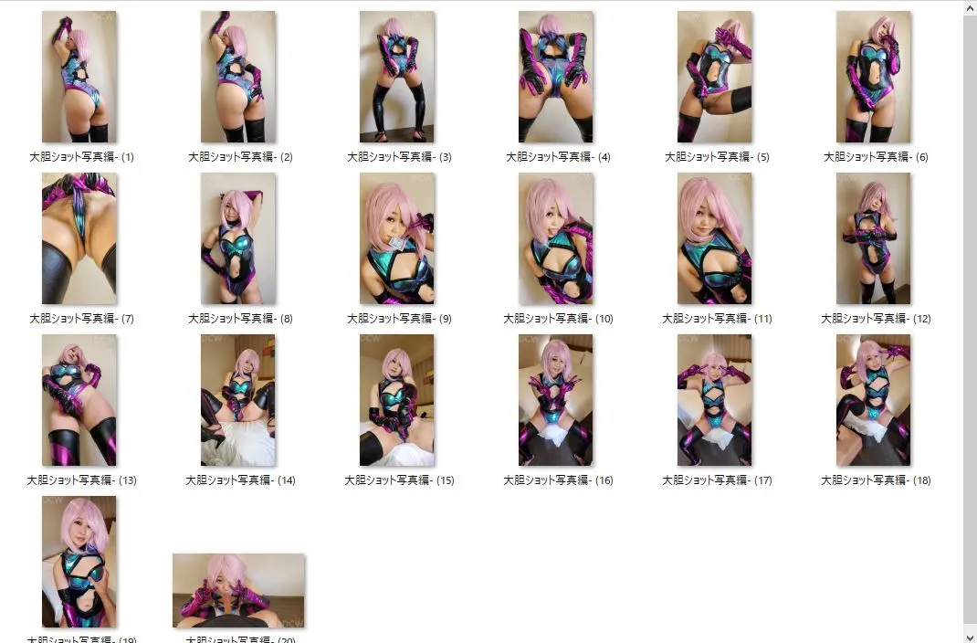 おじさん大好き小悪魔レイヤーうみちゃん☆初撮り恥ずかしイメージビデオ編+☆テカテカ競泳水着チ○ポを射精へ誘う焦らし寸止め舐めまくりフェラ編+☆大胆ショット写真編[玉手箱セット]