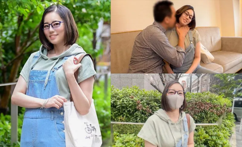 【平井栞奈】成人向け同人エロ漫画家30歳。引きこもりオナニー中毒メガネ女が淫語連発玩具＆鬼チンポでアヘリまくり調教中出し♡