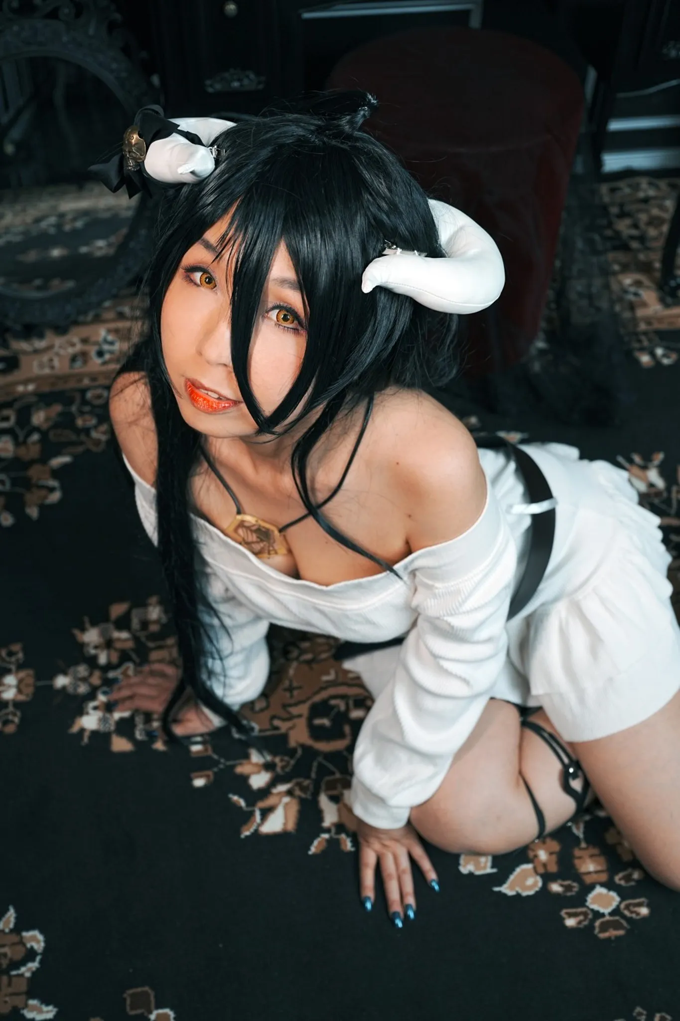 【ざくたま】【オーバーロード アルベド】the devil of the snow white（ザ・デビル・オブ・ザ・スノー・ホワイト）