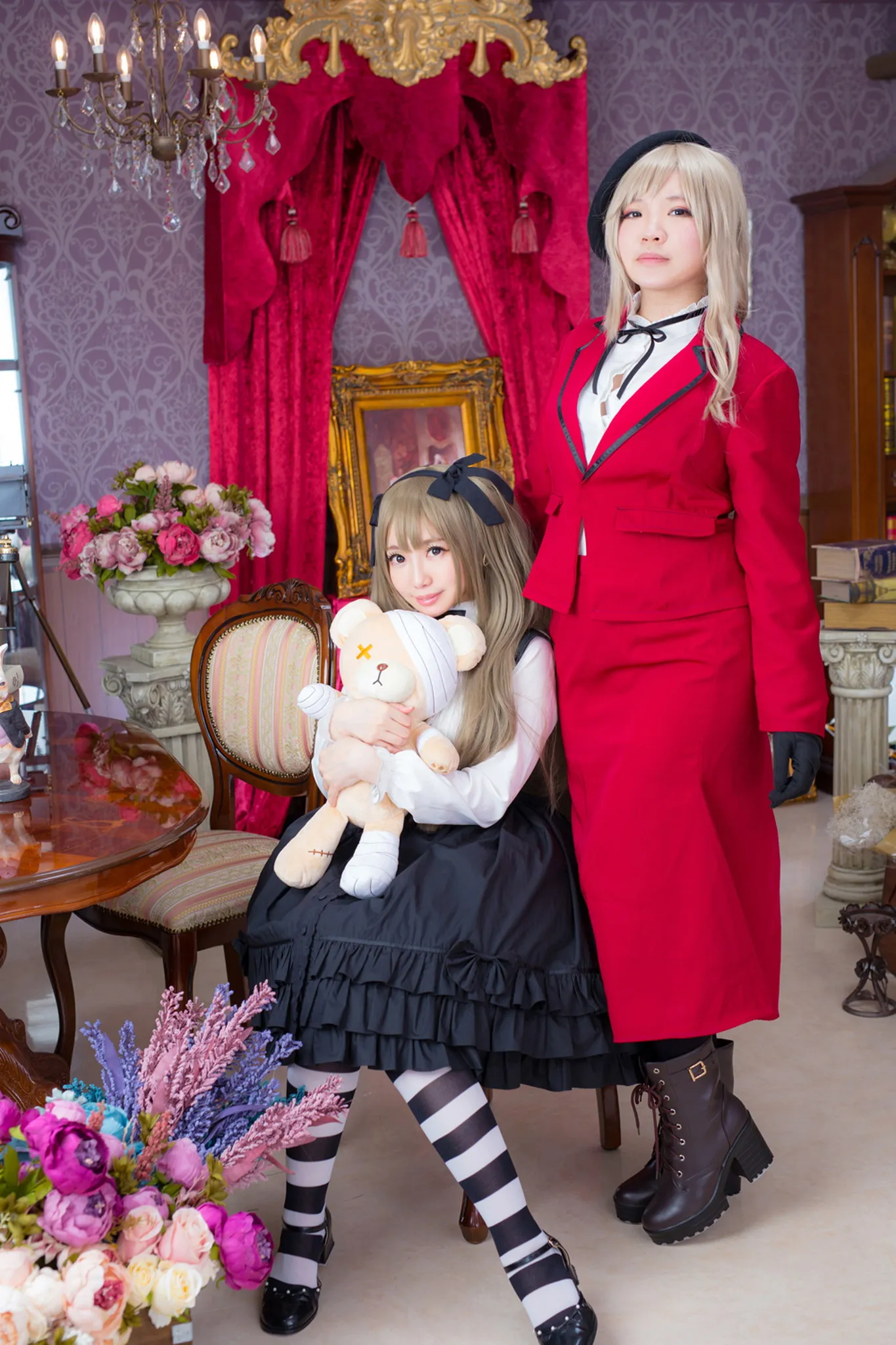 【天使みゅ。＆フミカ】島田母娘どんぶり【ガルパン 島田愛里寿＆千代】