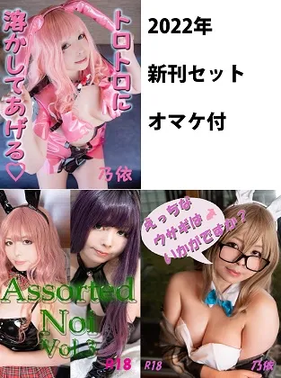 【乃依】【クイーンズブレイド メローナ＆ブルアカ バニーアカネ】2022年12月新刊セット