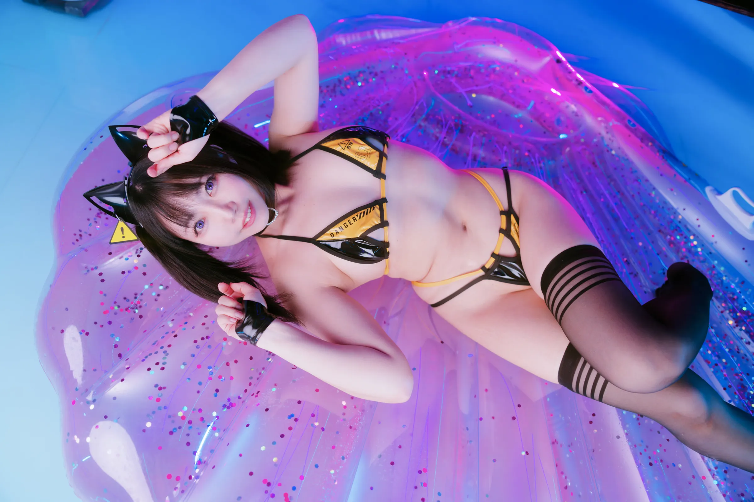 【天使みゅ。】Dangerous Cat【サイバー猫耳娘】