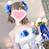 【6月限定特別価格】『もっと激しくしてぇ・・・っ///』超人気アイドルレイヤーとウェディング衣装でいちゃラブあまあまえっち♪こんな姿オタク君には見せられない...彼氏チンポに本気のトロ顔連続ガチイキ！