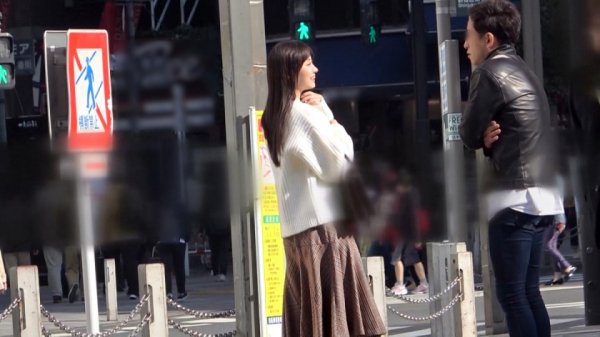 【永澤ゆきの】マジ軟派、初撮。 1565 漂うお嬢様感！清楚な女子大生に恋愛インタビュー！ご無沙汰なカラダに下ネタが刺さり、徐々にほころんでいく心…気が付けば騎乗位で一心不乱に乱れまくる！