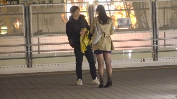 【本庄ありさ】マジ軟派、初撮。 1587 ムチムチスーツのGカップ営業レディーをゲット！パンスト破きセックスで豊満おっぱいをバインバイン揺らしながら悶えまくりな激エロ素人ww