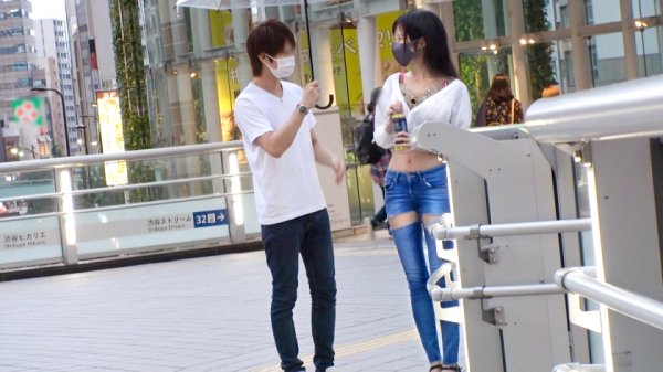 【山口葉瑠】マジ軟派、初撮。 1660 クビレも美脚もガン見されながら路上飲みしていたであろうスレンダー美女JDと路上でベロチュー！ホテルに連れ込んだ頃にはすっかり仲良しでヤル気マンマン！長い脚が映える立ちバックは必見！！