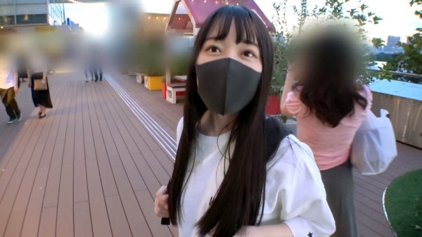 【高瀬りな】マジ軟派、初撮。 1672 【黒髪ロングストレート】男ウケ抜群のきゃわわなJDをナンパ！軽くおっぱい触られただけでパンツぬれぬれにしちゃうムッツリ娘は吐息を漏らして淫らに喘ぐ…