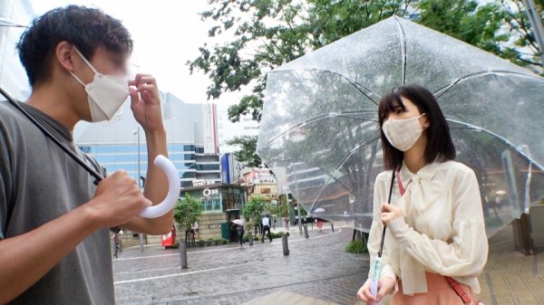 【花狩まい】マジ軟派、初撮。 1671 清楚な休日OLさんをスタジオに連れ込みインタビュー！謝礼を上乗せしていくと戸惑いつつも下着まで見せてくれちゃって…敏感すぎるマ●コは指でも舌でもチ●ポでもイキまくり！！