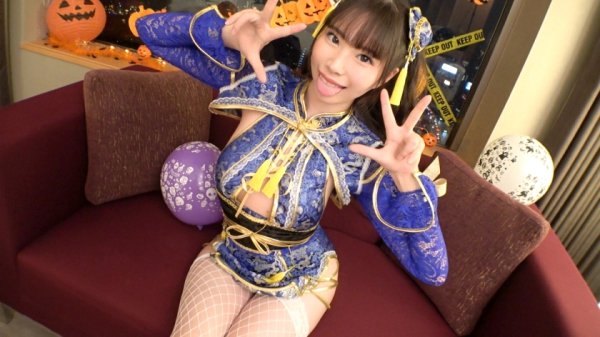 【美波こづえ】【渋谷ハロウィン2021】二人組コスプレ美女をナンパ成功！エロチャイナ服を着たスレンダー美脚のお姉さんは攻めも受けも両方イケる万能選手！乳首いじりのテクもオマ●コの敏感具合もカンペキ！