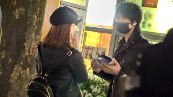 【白石椿】マジ軟派、初撮。 1808 スレンダー巨乳！美しすぎるクビレのJDをナンパ！イケメン男優を前にノリでSEX突入！イケイケな外見だけど抱かれてるときは従順に、そして甘い声で喘ぐ！