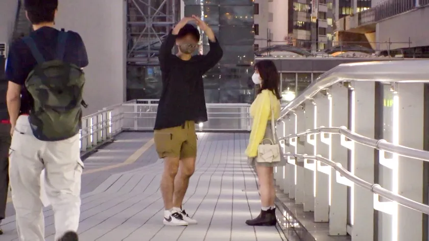 【千葉あやめ】マジ軟派、初撮。 1883 バイト帰りのJDを渋谷でナンパ！大人しい顔して自分から浮気してくスタイルの小悪魔肉食女子だった！ピンク乳首の美巨乳にスベスベ美尻！おまけに何回もイッちゃうHなカラダ♪