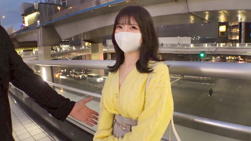 【千葉あやめ】マジ軟派、初撮。 1883 バイト帰りのJDを渋谷でナンパ！大人しい顔して自分から浮気してくスタイルの小悪魔肉食女子だった！ピンク乳首の美巨乳にスベスベ美尻！おまけに何回もイッちゃうHなカラダ♪