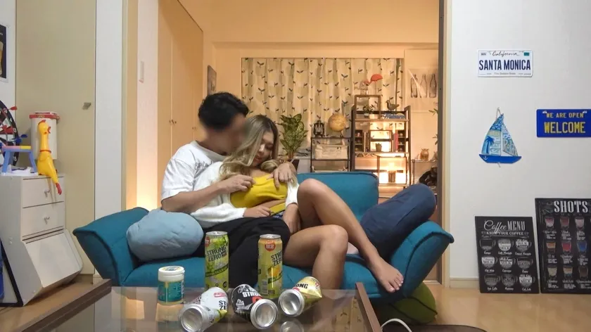 【瀬那ルミナ】百戦錬磨のナンパ師のヤリ部屋で、連れ込みSEX隠し撮り 276 ネイルもつけまもバチバチの金髪黒ギャルを家に連れ込み！程よくお酒が回ったところでたわわなオッパイ(推定Hカップ)を揉みしだき… 脱がしてわかる日焼けあとがそそる！普段と違う色っぽい喘ぎ声は隠し撮りしといて大正解でした！