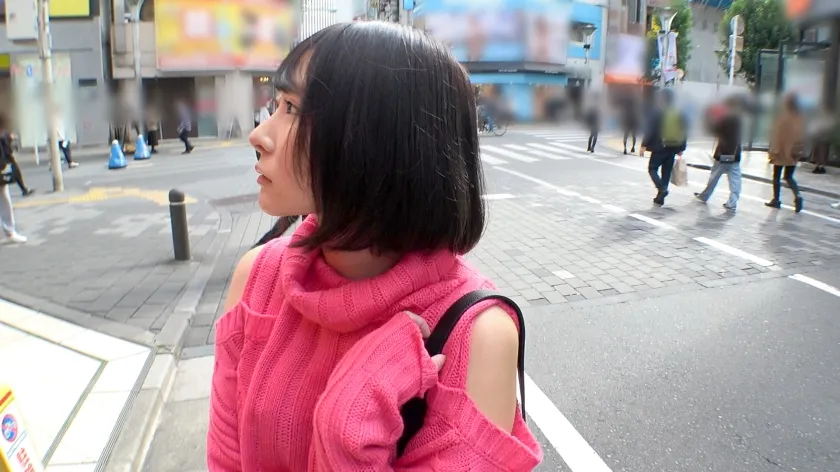 【美月リナ】マジ軟派、初撮。 1891 愛され小動物フェイス＆美ボディを兼ね備えたガールズバーキャスト！アフターのお客さんだけでも経験20人以上！？電マと手マンでイキまくる敏感おま●こに、ガン突きハードピストン！