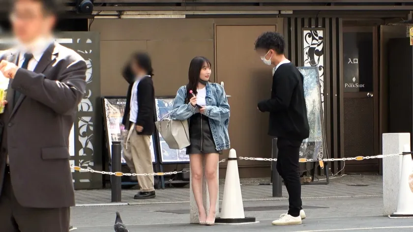 【弓乃りむ】マジ軟派、初撮。 1936 ハタチにして酒好きの明らかに遊び慣れてる黒髪女子！インタビュー時に飲んだス●ゼロを全放出するかの如く潮吹き！大人しそうなのは顔だけ！血管浮き出た大きめ乳輪の爆乳を揺らしてイキまくり！