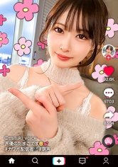 【天然美月】【天使な、小悪魔。耳まで気持ちイイッ萌え声＆神エロテクで昇天必死！中出し3連発！】NOTマスク美人のアイドル級フェイス！顔に似合わず超ビッチ彼氏とセフレで日替わりセックス！文句なしのスベスベ美脚BODY！可愛い声で何度も鳴きまくる敏感体質！「もっと激しくシテ欲しいィ」ローターチ○ポ無双で極限までイカせる！腰クネ痙攣ファック！！！Angel or Prettydevil【なまハメT☆kTok Report.45】