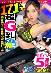 【花宮あむ】【G乳爆揺れダンサー×生ハメ5連発】見せブラ、見せパンでR.Y.U.S.E.I.の如く参上！ナチュラル痴女のイケイケダンサーSARA！大好きな電マで潮吹きまくるし！得意の騎乗位ダンスで超グラインド！これはエロレコ大賞間違いなし！！ 超稀代の新人「H・ソウル・ブラザーズ a.k.a エロザイル」！！！【スポえろジャーニー18人目サラちゃん】